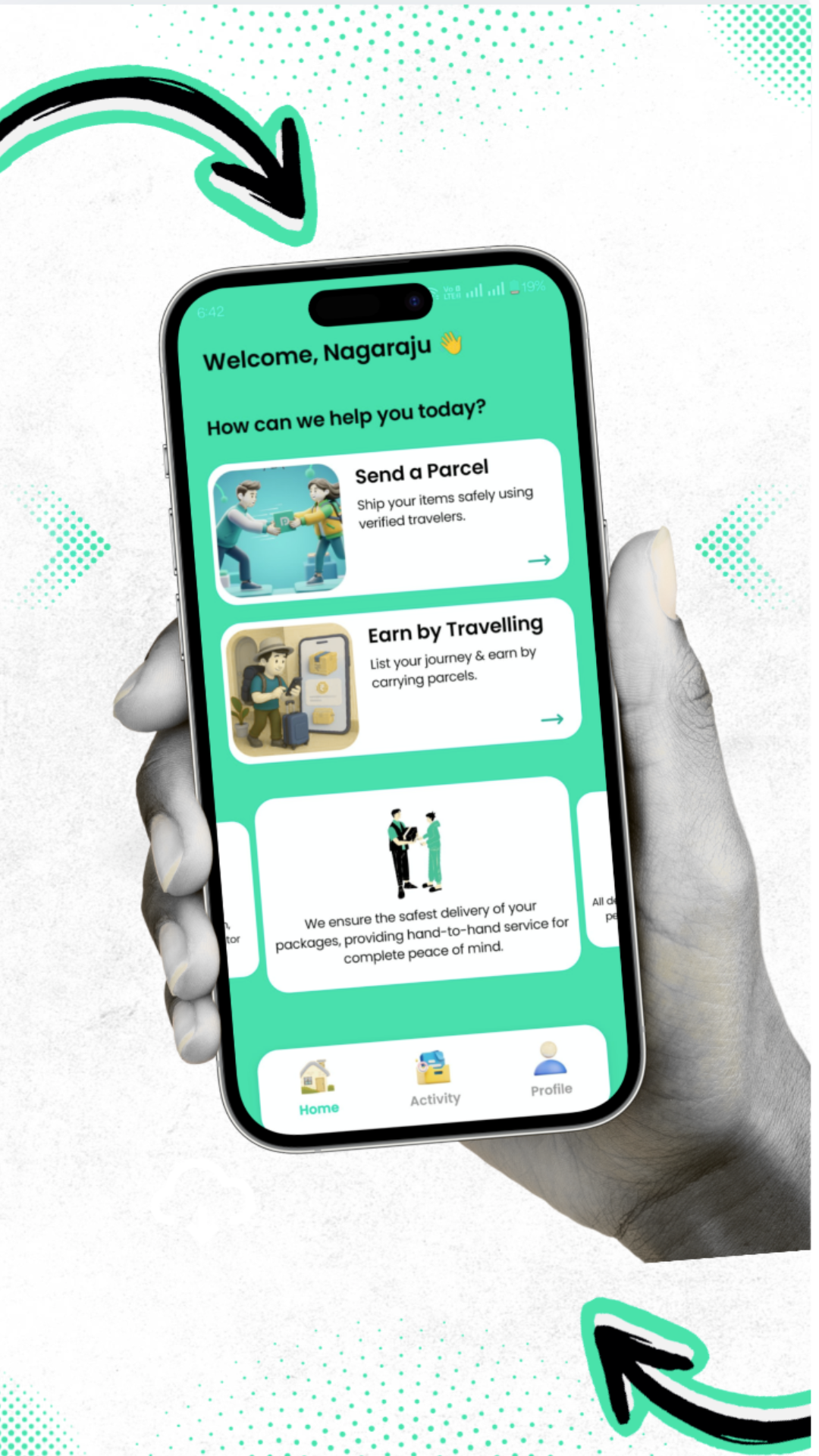 SwiftCarry App Login